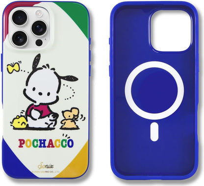 Phone Case for iPhone 16 Pro Max | Compatible with MagSafe | 10ft Drop Tested | Lemon Gingham - Colors B