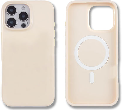 Phone Case for iPhone 16 Pro Max | Compatible with MagSafe | 10ft Drop Tested | Lemon Gingham - Colors B