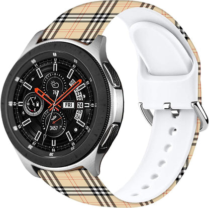 Cartoon Watch Bands Compatible with Samsung Galaxy Watch 46mm/ Galaxy Watch 3 45mm/Samsung Gear S3 Frontier/Classic Strap,Soft Silicone 22mm Replacement Wristband Sport Strap for Men Women.