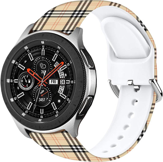 Cartoon Watch Bands Compatible with Samsung Galaxy Watch 46mm/ Galaxy Watch 3 45mm/Samsung Gear S3 Frontier/Classic Strap,Soft Silicone 22mm Replacement Wristband Sport Strap for Men Women.