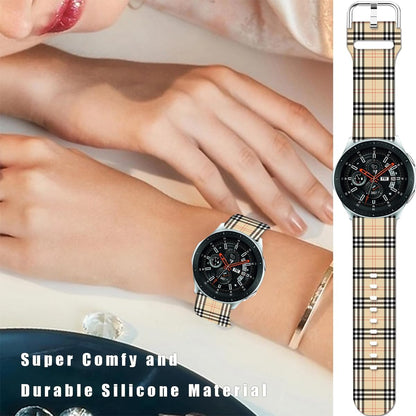 Cartoon Watch Bands Compatible with Samsung Galaxy Watch 46mm/ Galaxy Watch 3 45mm/Samsung Gear S3 Frontier/Classic Strap,Soft Silicone 22mm Replacement Wristband Sport Strap for Men Women.