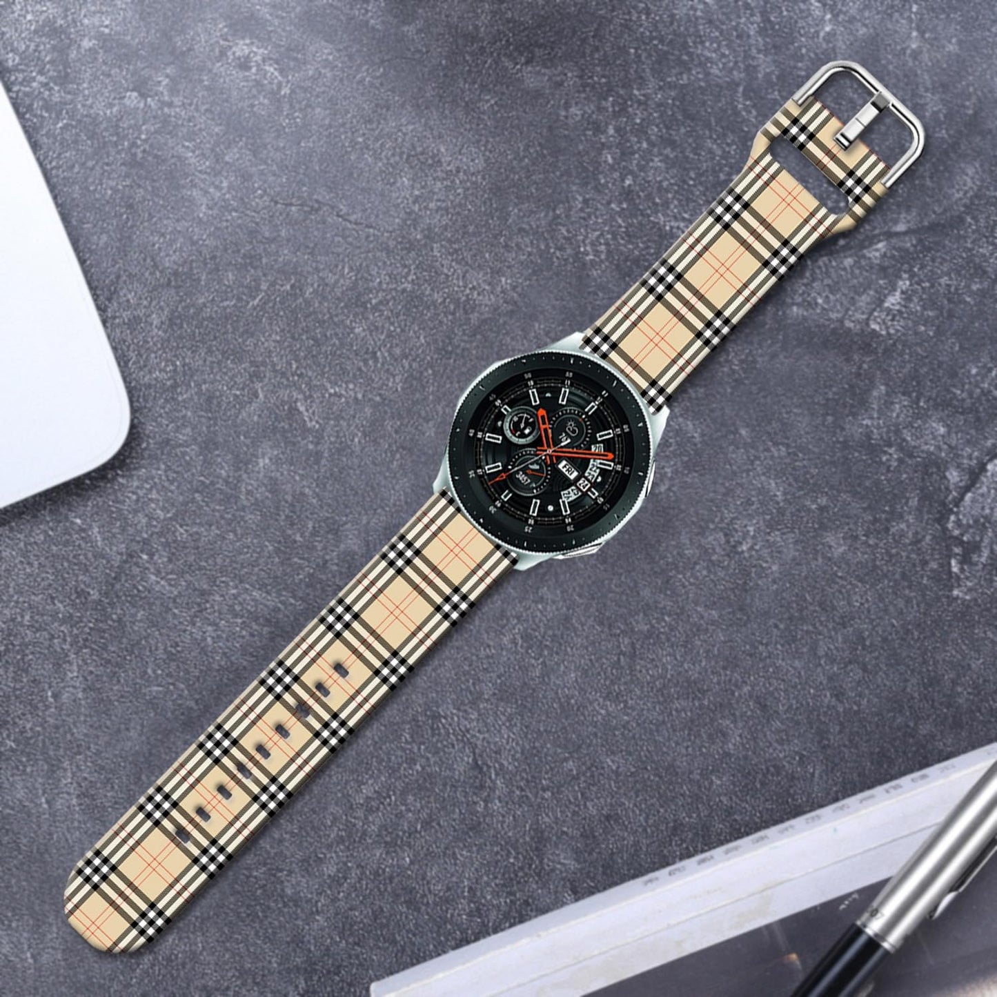Cartoon Watch Bands Compatible with Samsung Galaxy Watch 46mm/ Galaxy Watch 3 45mm/Samsung Gear S3 Frontier/Classic Strap,Soft Silicone 22mm Replacement Wristband Sport Strap for Men Women.