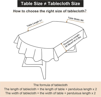 Shiny Oval Jacquard Tablecloth 60 x 84 Inch Light Yellow Floral Countryside Leaves Damask Patterns Table Cloth Glossy Fabric Table Cover for Dinner Kitchen