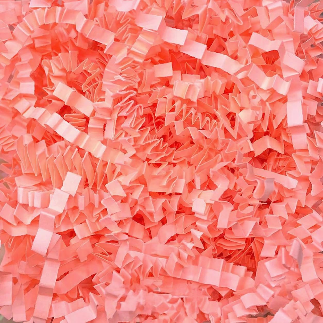 Pastel Yellow Crinkle Cut Paper Shred Filler, 5oz Decorative Gift Basket Filler, Cushioning Packing Material for Gift Boxes, Bags, DIY Crafts, Party Supplies & Shipping Protection