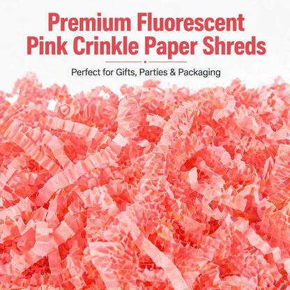 Pastel Yellow Crinkle Cut Paper Shred Filler, 5oz Decorative Gift Basket Filler, Cushioning Packing Material for Gift Boxes, Bags, DIY Crafts, Party Supplies & Shipping Protection