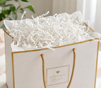 Pastel Yellow Crinkle Cut Paper Shred Filler, 5oz Decorative Gift Basket Filler, Cushioning Packing Material for Gift Boxes, Bags, DIY Crafts, Party Supplies & Shipping Protection