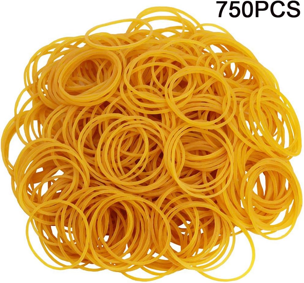 Rubber Bands 750pcs Size10 1 inch Rubber Bands Small Heavy Duty | Rubber Band for Office supplies School Home Elastic Band