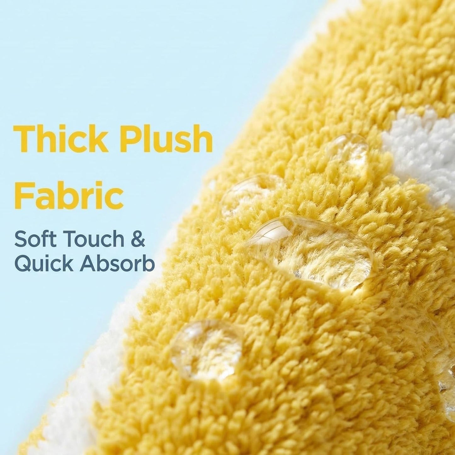 Half Round Microfiber Soft Lemon Shape Bathroom Rugs Non Slip Shag Bath Mat Rug for Kitchen Bedroom Rubber Shower for Floor Living Room Mats Water Absorbent Washable (40cmx60cm, Lemon)