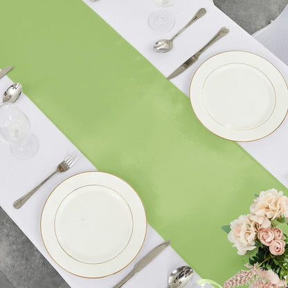 4-Pack Yellow Satin Table Runner 12 x 108 Inch Long Bright and Smooth Silk Fabric Table Runner for Wedding Banquet Birthday Party Decoration