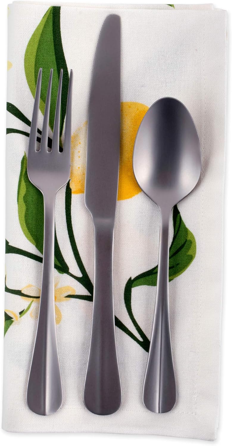 Lemon Bliss Tabletop Collection, Napkin Set, 6 Piece