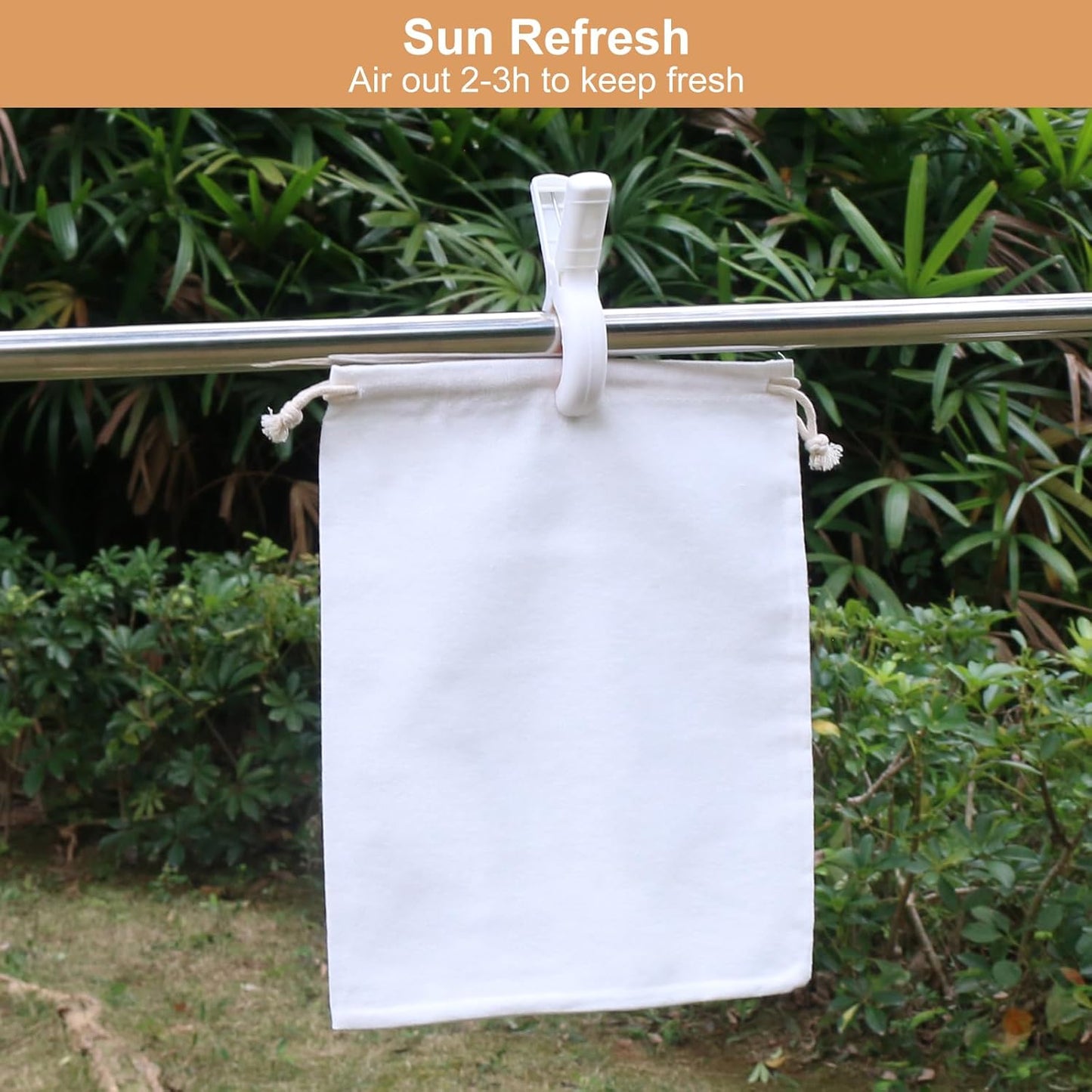 20Pcs Cotton Muslin Bags,White Large Lightweight Gift Bags Breathable Pouches with Drawstring Reusable Packing Storage Bags for Wedding, Party, Birthday (8x12inch)