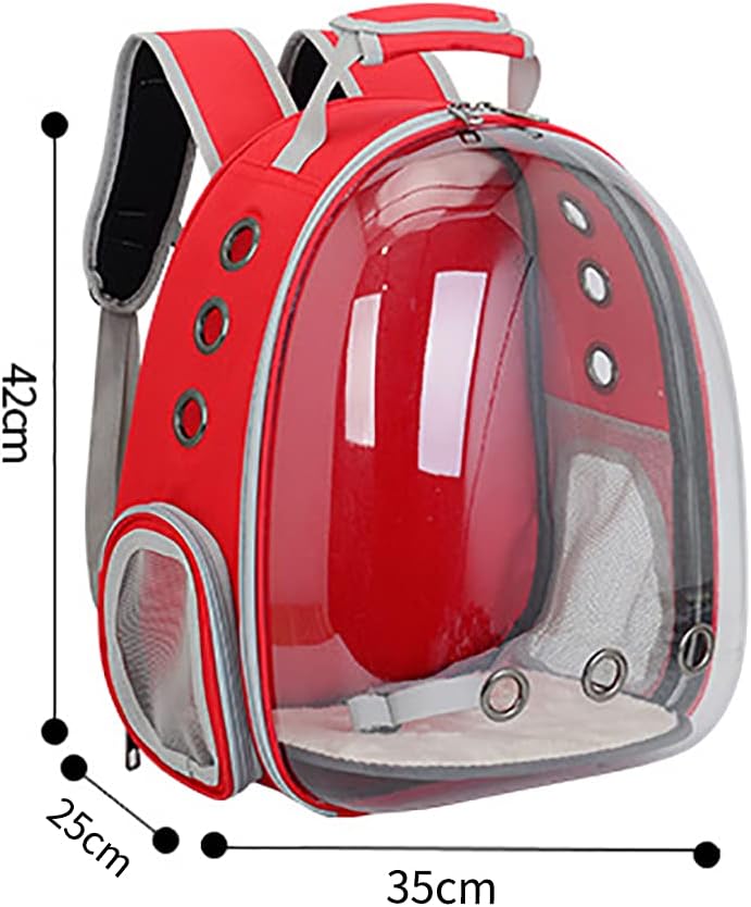Soft Cat Carrier Backpack with Hole- Lightweight Dog Bag Carrier for Pets, Breathable Hard Cat Carrier for Travel