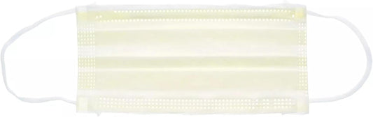™ AT70021 Level 1 Procedure Mask, Ear Loops, Yellow, Box of 50