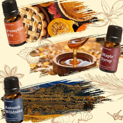 Diffuser Fragrance Oils, Essential Oils for Diffusers for Home, 6x10ml Fresh Home Set, Clean Scents for Candle Soap Making, Dryer Ball, Fresh Linen, Crisp Breeze, Fresh Laundry, Lemon