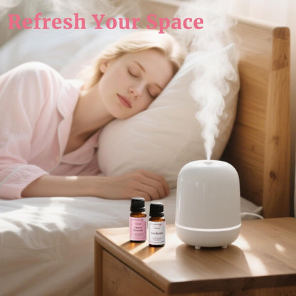 Diffuser Fragrance Oils, Essential Oils for Diffusers for Home, 6x10ml Fresh Home Set, Clean Scents for Candle Soap Making, Dryer Ball, Fresh Linen, Crisp Breeze, Fresh Laundry, Lemon
