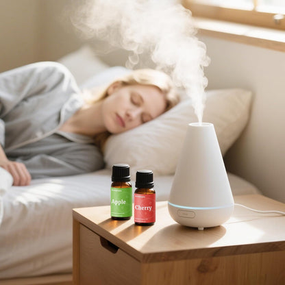 Diffuser Fragrance Oils, Essential Oils for Diffusers for Home, 6x10ml Fresh Home Set, Clean Scents for Candle Soap Making, Dryer Ball, Fresh Linen, Crisp Breeze, Fresh Laundry, Lemon