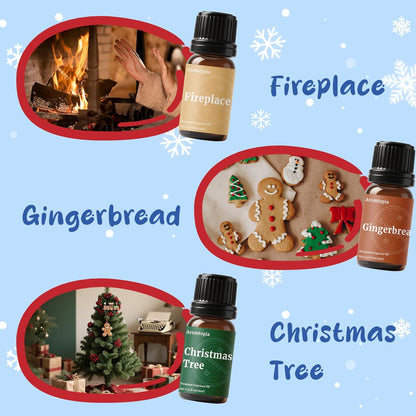Diffuser Fragrance Oils, Essential Oils for Diffusers for Home, 6x10ml Fresh Home Set, Clean Scents for Candle Soap Making, Dryer Ball, Fresh Linen, Crisp Breeze, Fresh Laundry, Lemon