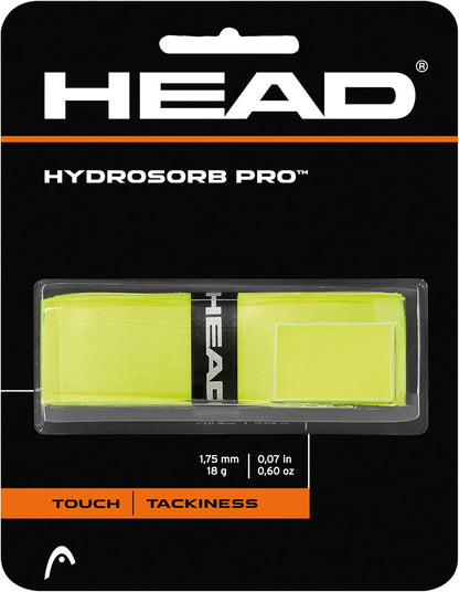 HydroSorb Pro Tennis Racquet Replacement Grip - Yellow