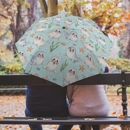 Windproof Rainproof Travel Auto Folding Umbrella Auto Open Close For Women Men, Golf Umbrellas Ergonomic Handle, Rain Wind Parasol For Business, Travels Summer Wedding