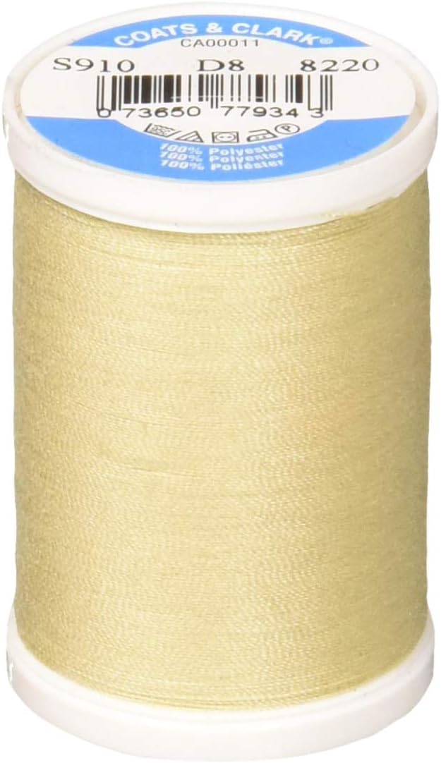 Coats Thread & Zippers Dual Duty XP General Purpose Thread, 250-Yard, Light Camel