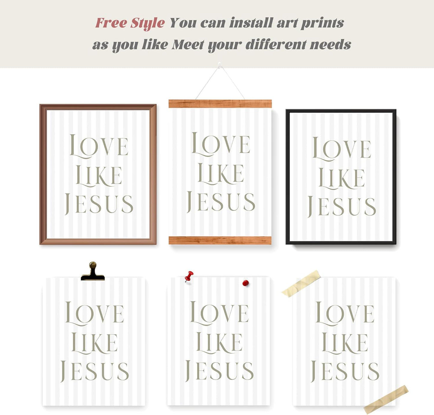 Coquette Yellow Bow Jesus Wall Art Decor Posters, Butter Yellow Bow Christian Room Bedroom Bathroom Dorm Wall Art Decor Aesthetic for College Teen Girls Gifts, Inspirational Bible Verses Bow Wall Decor, 10x8 Inch Set of 4 Bow Pictures(UNFRAMED)