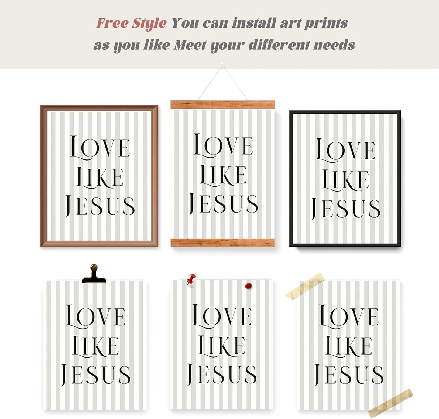 Coquette Yellow Bow Jesus Wall Art Decor Posters, Butter Yellow Bow Christian Room Bedroom Bathroom Dorm Wall Art Decor Aesthetic for College Teen Girls Gifts, Inspirational Bible Verses Bow Wall Decor, 10x8 Inch Set of 4 Bow Pictures(UNFRAMED)