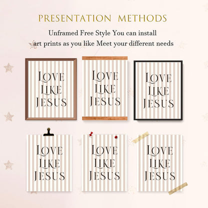Coquette Yellow Bow Jesus Wall Art Decor Posters, Butter Yellow Bow Christian Room Bedroom Bathroom Dorm Wall Art Decor Aesthetic for College Teen Girls Gifts, Inspirational Bible Verses Bow Wall Decor, 10x8 Inch Set of 4 Bow Pictures(UNFRAMED)