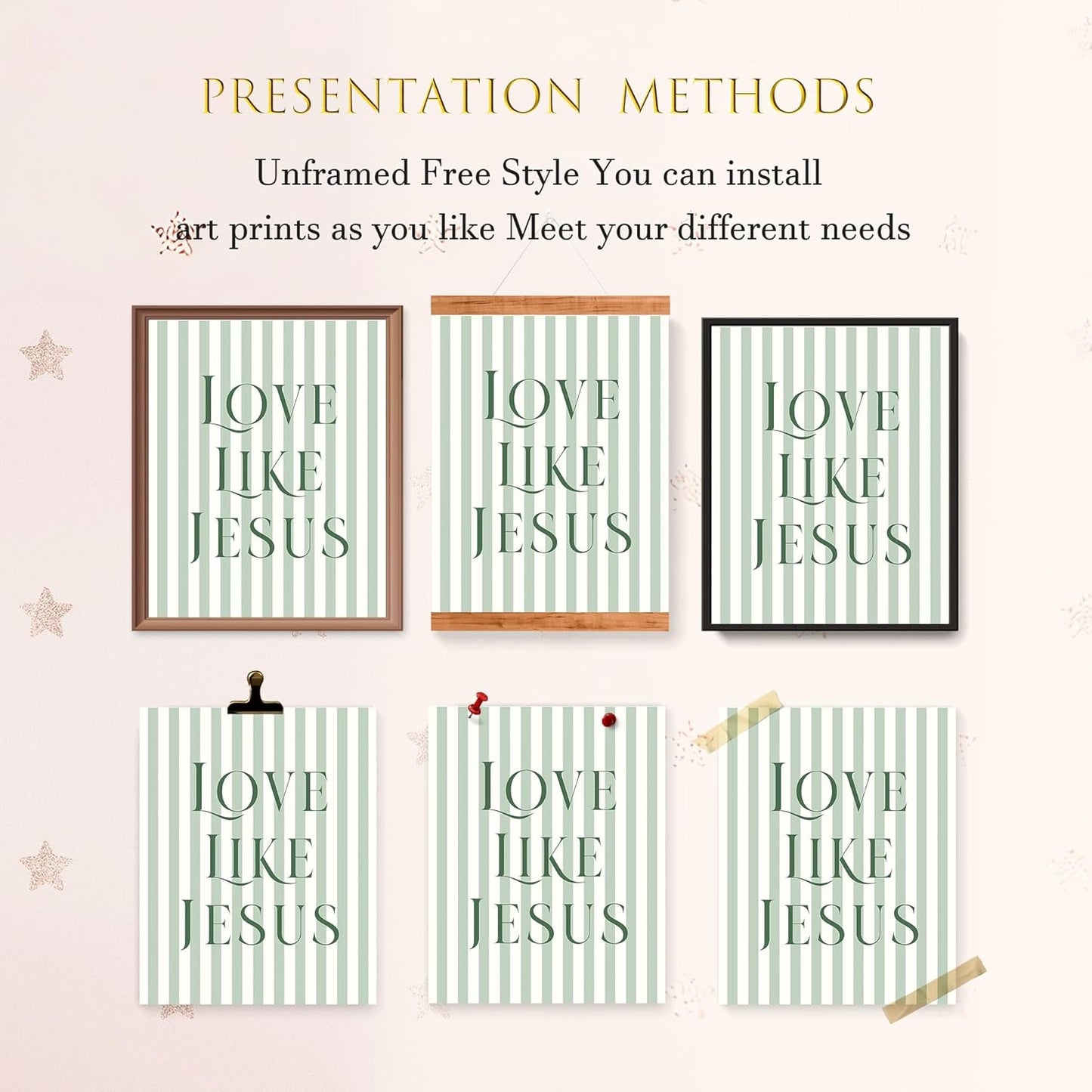 Coquette Yellow Bow Jesus Wall Art Decor Posters, Butter Yellow Bow Christian Room Bedroom Bathroom Dorm Wall Art Decor Aesthetic for College Teen Girls Gifts, Inspirational Bible Verses Bow Wall Decor, 10x8 Inch Set of 4 Bow Pictures(UNFRAMED)