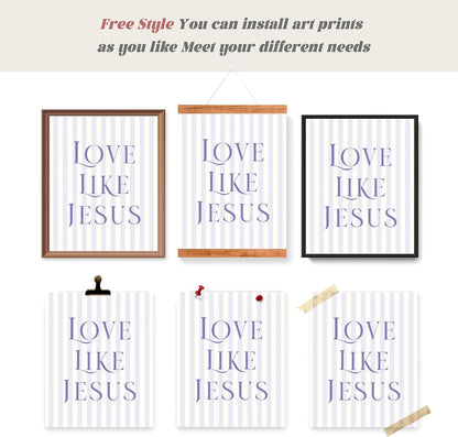 Coquette Yellow Bow Jesus Wall Art Decor Posters, Butter Yellow Bow Christian Room Bedroom Bathroom Dorm Wall Art Decor Aesthetic for College Teen Girls Gifts, Inspirational Bible Verses Bow Wall Decor, 10x8 Inch Set of 4 Bow Pictures(UNFRAMED)