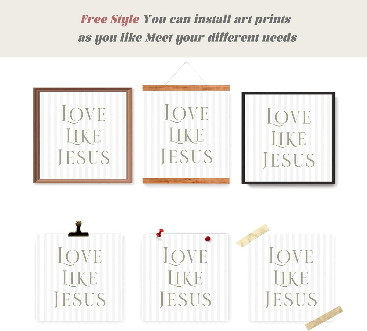Coquette Yellow Bow Jesus Wall Art Decor Posters, Butter Yellow Bow Christian Room Bedroom Bathroom Dorm Wall Art Decor Aesthetic for College Teen Girls Gifts, Inspirational Bible Verses Bow Wall Decor, 10x8 Inch Set of 4 Bow Pictures(UNFRAMED)