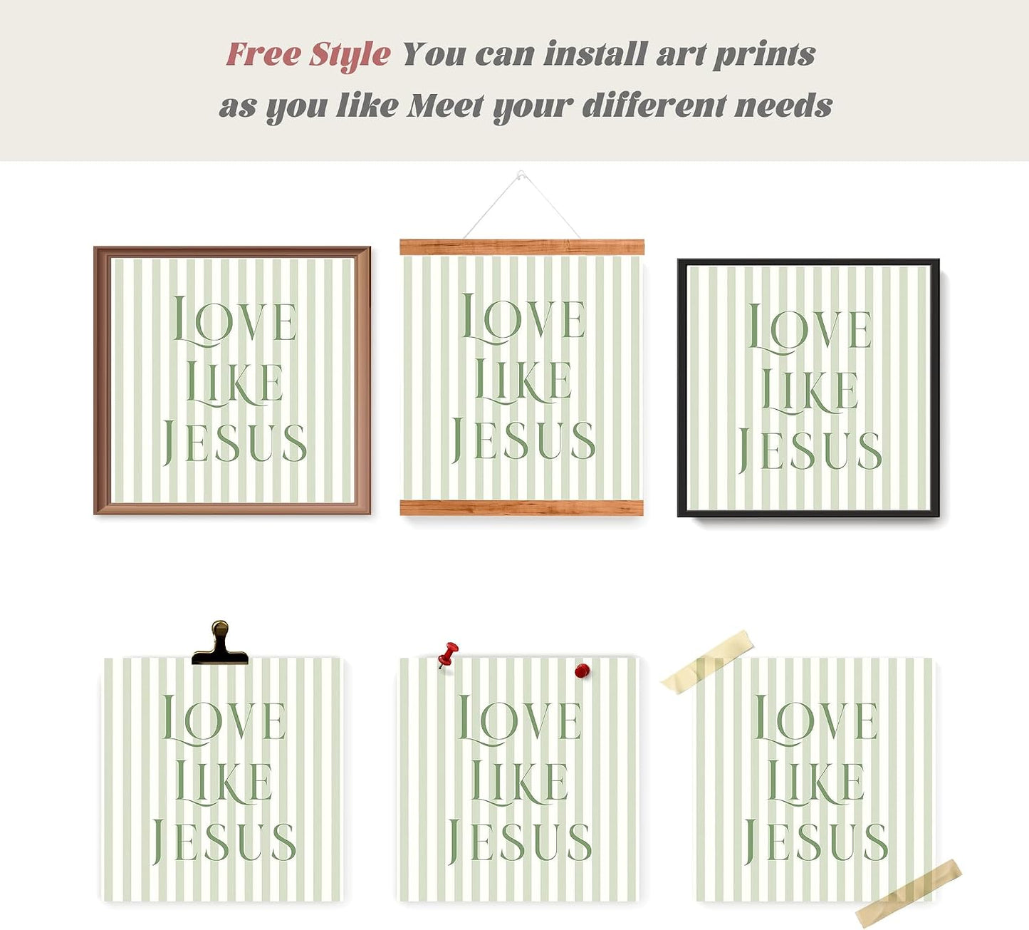 Coquette Yellow Bow Jesus Wall Art Decor Posters, Butter Yellow Bow Christian Room Bedroom Bathroom Dorm Wall Art Decor Aesthetic for College Teen Girls Gifts, Inspirational Bible Verses Bow Wall Decor, 10x8 Inch Set of 4 Bow Pictures(UNFRAMED)