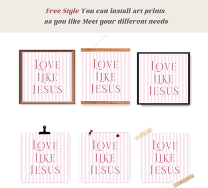 Coquette Yellow Bow Jesus Wall Art Decor Posters, Butter Yellow Bow Christian Room Bedroom Bathroom Dorm Wall Art Decor Aesthetic for College Teen Girls Gifts, Inspirational Bible Verses Bow Wall Decor, 10x8 Inch Set of 4 Bow Pictures(UNFRAMED)