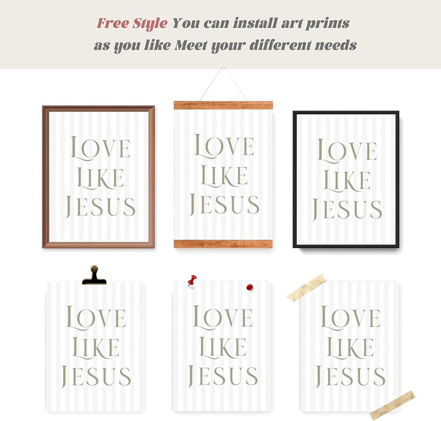 Coquette Yellow Bow Jesus Wall Art Decor Posters, Butter Yellow Bow Christian Room Bedroom Bathroom Dorm Wall Art Decor Aesthetic for College Teen Girls Gifts, Inspirational Bible Verses Bow Wall Decor, 10x8 Inch Set of 4 Bow Pictures(UNFRAMED)