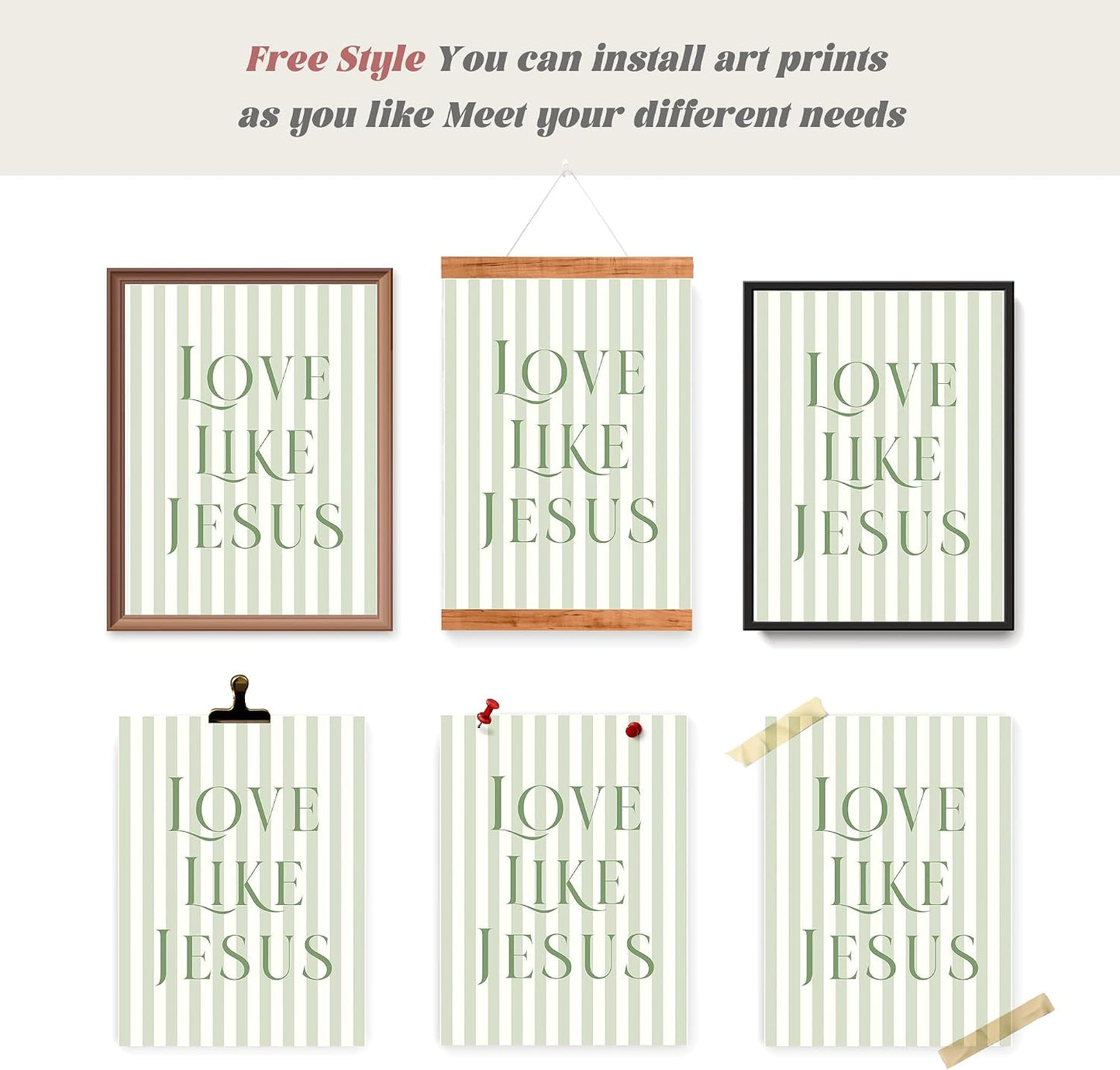 Coquette Yellow Bow Jesus Wall Art Decor Posters, Butter Yellow Bow Christian Room Bedroom Bathroom Dorm Wall Art Decor Aesthetic for College Teen Girls Gifts, Inspirational Bible Verses Bow Wall Decor, 10x8 Inch Set of 4 Bow Pictures(UNFRAMED)