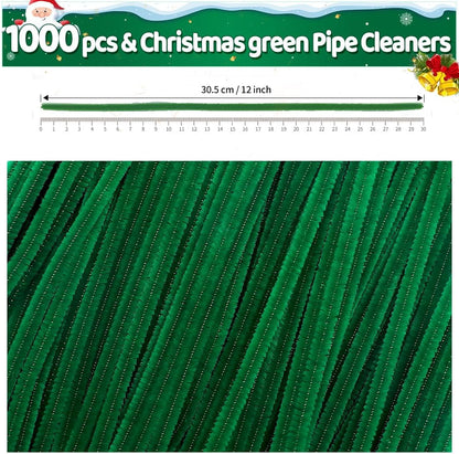 200pcs Yellow Pipe Cleaners, Chenille Stems, Pipe Cleaners for Crafts, Pipe Cleaner Crafts, Art and Craft Supplies.