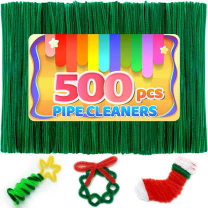 200pcs Yellow Pipe Cleaners, Chenille Stems, Pipe Cleaners for Crafts, Pipe Cleaner Crafts, Art and Craft Supplies.