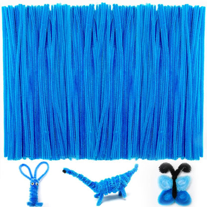 200pcs Yellow Pipe Cleaners, Chenille Stems, Pipe Cleaners for Crafts, Pipe Cleaner Crafts, Art and Craft Supplies.