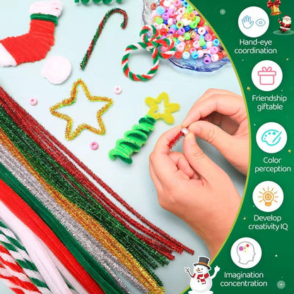 200pcs Yellow Pipe Cleaners, Chenille Stems, Pipe Cleaners for Crafts, Pipe Cleaner Crafts, Art and Craft Supplies.