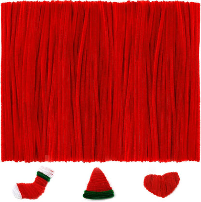 200pcs Yellow Pipe Cleaners, Chenille Stems, Pipe Cleaners for Crafts, Pipe Cleaner Crafts, Art and Craft Supplies.