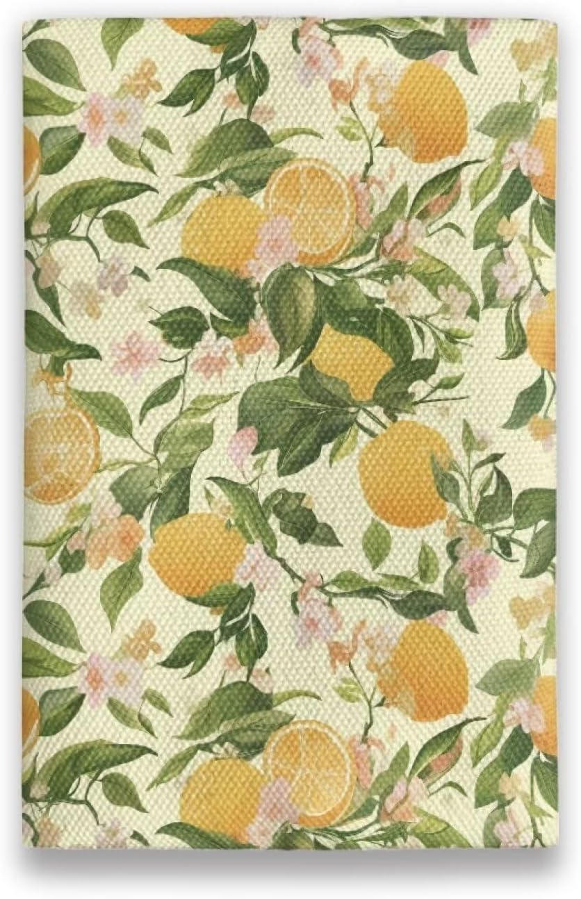 Lemon Decorative Tissue Box Cover Cute Pocket Tissue Holder for Car Zipper Enclosed Portable Reusable Travel Tissue Pouch for Purse Leak-Proof Tissue Holder for On-The-Go