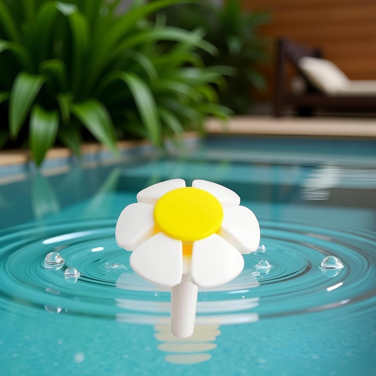 Yellow Pet Water Fountain Nozzle Replacement Flower for Head for Cat Fountain Automatic Drinking Water Dispenser Pet Water Fountain Flower Top Replacement Fountain Parts