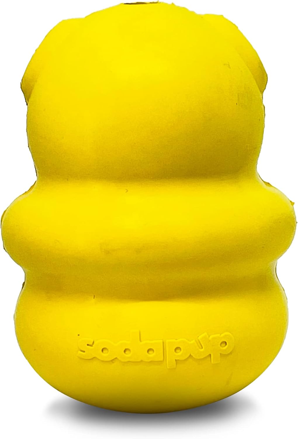 Honey Bear – Durable Dog Treat Dispenser & Chew Toy Made in USA from Non-Toxic, Pet Safe, Food Safe Natural Rubber Material for Mental Stimulation, Problem Chewing, Calming Nerves, & More