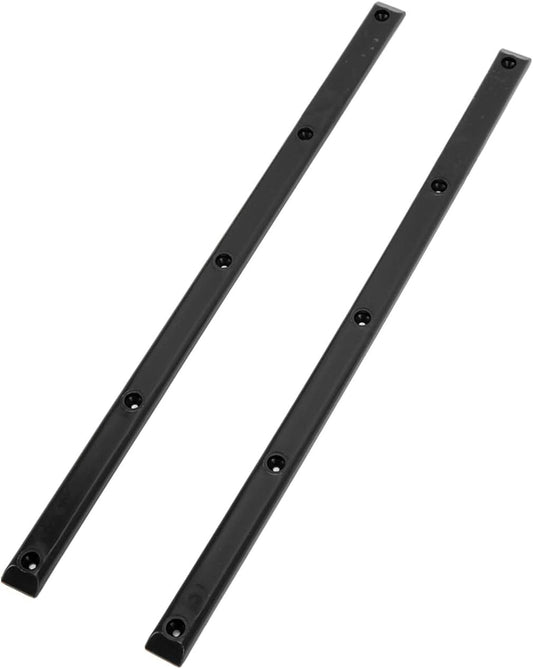 Skateboard Rails, 35.7x1.8cm/14.1x0.7in POM Skateboard Deck Guards Protector Longboard Rib Bones Rails Bumper Sleeve Strip for Skateboards Decks Cruiser
