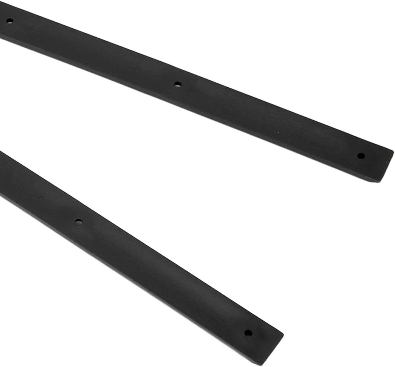Skateboard Rails, 35.7x1.8cm/14.1x0.7in POM Skateboard Deck Guards Protector Longboard Rib Bones Rails Bumper Sleeve Strip for Skateboards Decks Cruiser