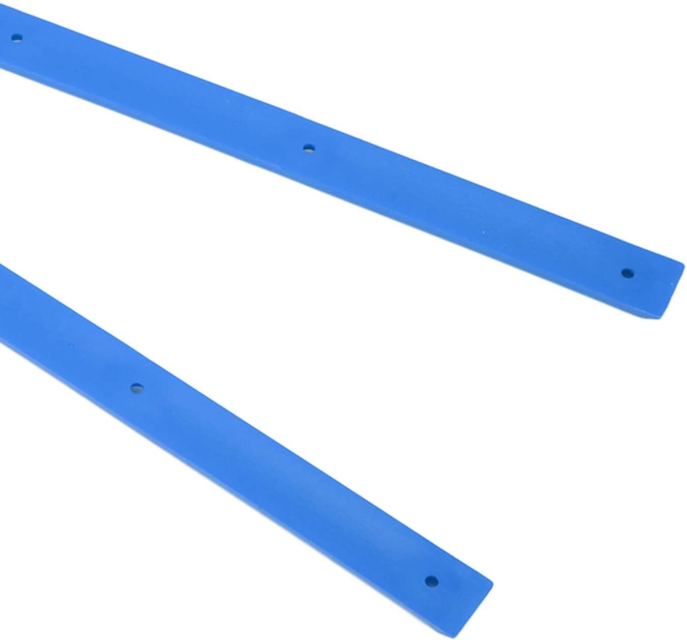 Skateboard Rails, 35.7x1.8cm/14.1x0.7in POM Skateboard Deck Guards Protector Longboard Rib Bones Rails Bumper Sleeve Strip for Skateboards Decks Cruiser