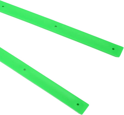 Skateboard Rails, 35.7x1.8cm/14.1x0.7in POM Skateboard Deck Guards Protector Longboard Rib Bones Rails Bumper Sleeve Strip for Skateboards Decks Cruiser