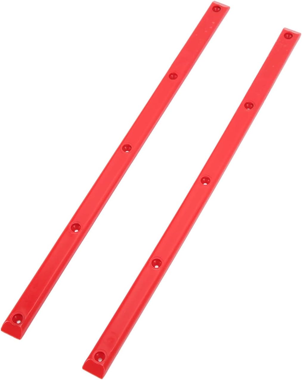 Skateboard Rails, 35.7x1.8cm/14.1x0.7in POM Skateboard Deck Guards Protector Longboard Rib Bones Rails Bumper Sleeve Strip for Skateboards Decks Cruiser