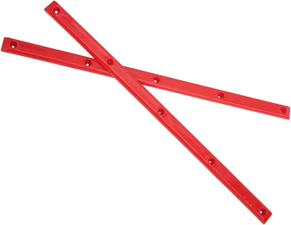 Skateboard Rails, 35.7x1.8cm/14.1x0.7in POM Skateboard Deck Guards Protector Longboard Rib Bones Rails Bumper Sleeve Strip for Skateboards Decks Cruiser
