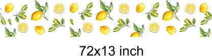 Lemons Spring Summer Table Runner Seasonal Kitchen Dining Table Decoration for Home Party Holidays