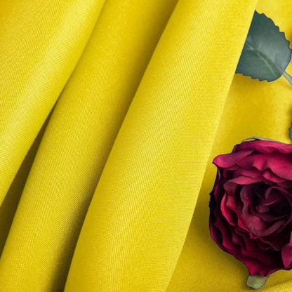 2pack 60x120 Inch Yellow Rectangular Tablecloth 6 Feet Table Cloth in Polyester Fabric for Wedding/Banquet/Restaurant/Parties